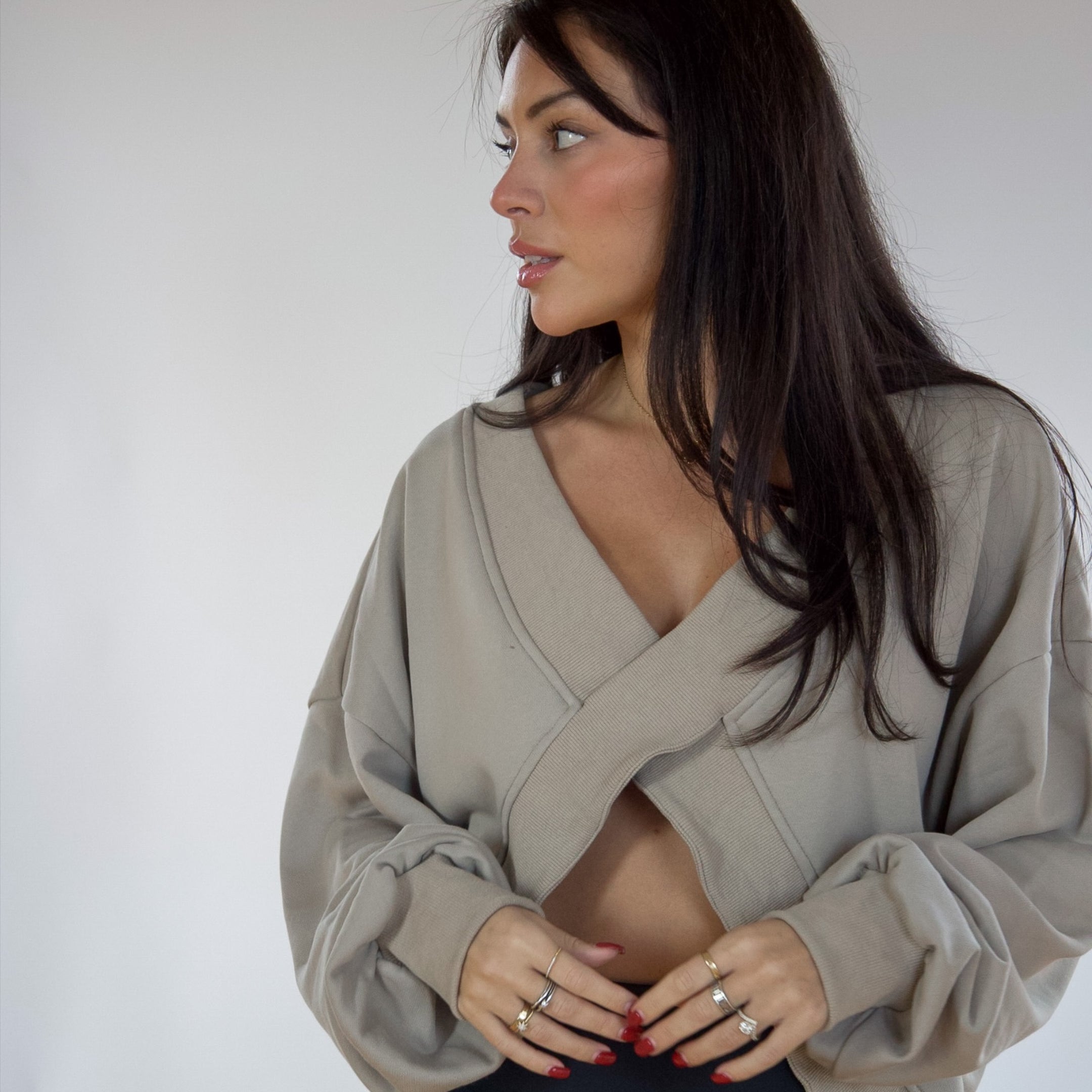 Criss Cross Sweatshirt
