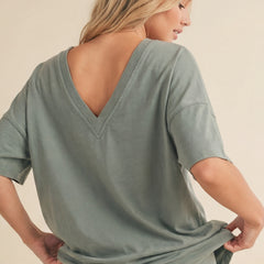 Slow Mornings Short Set | Sage Green