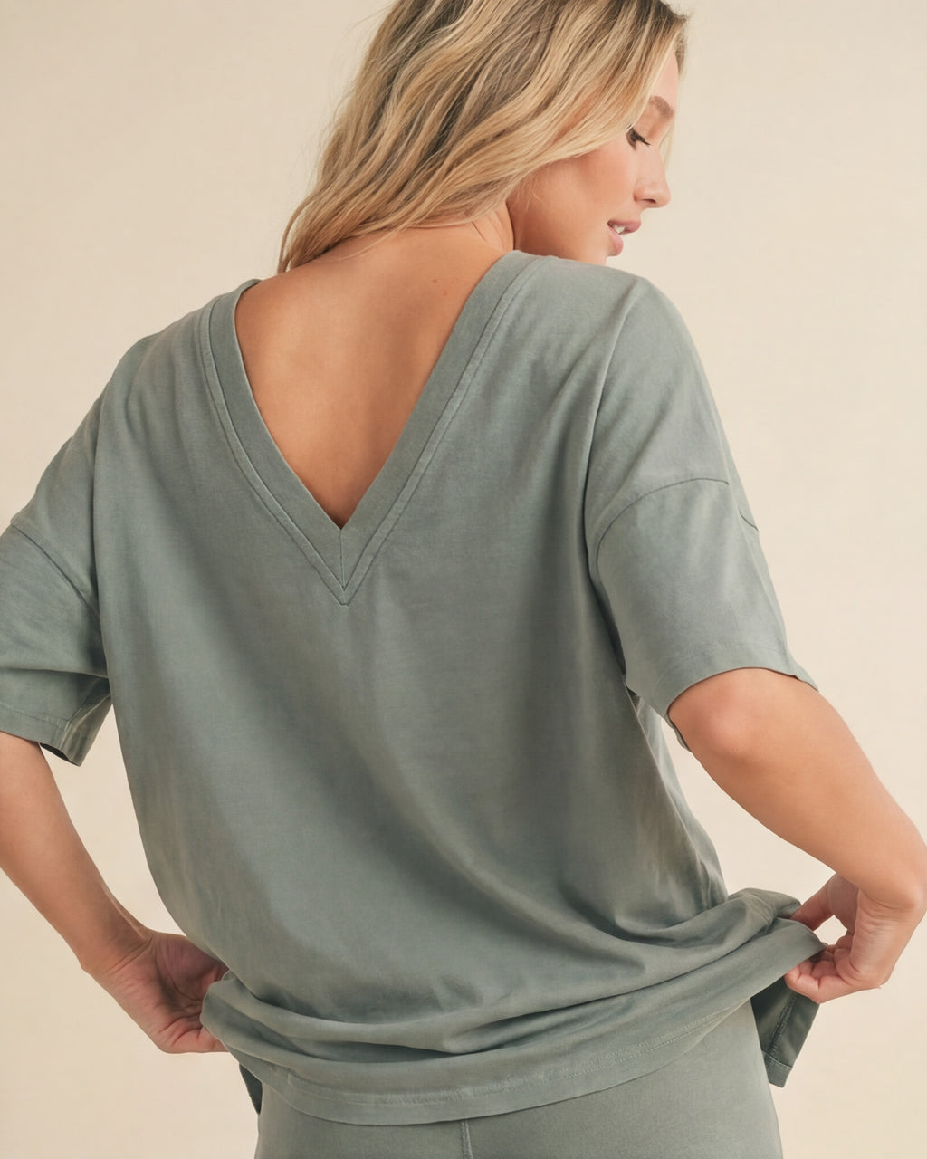 Slow Mornings Short Set | Sage Green