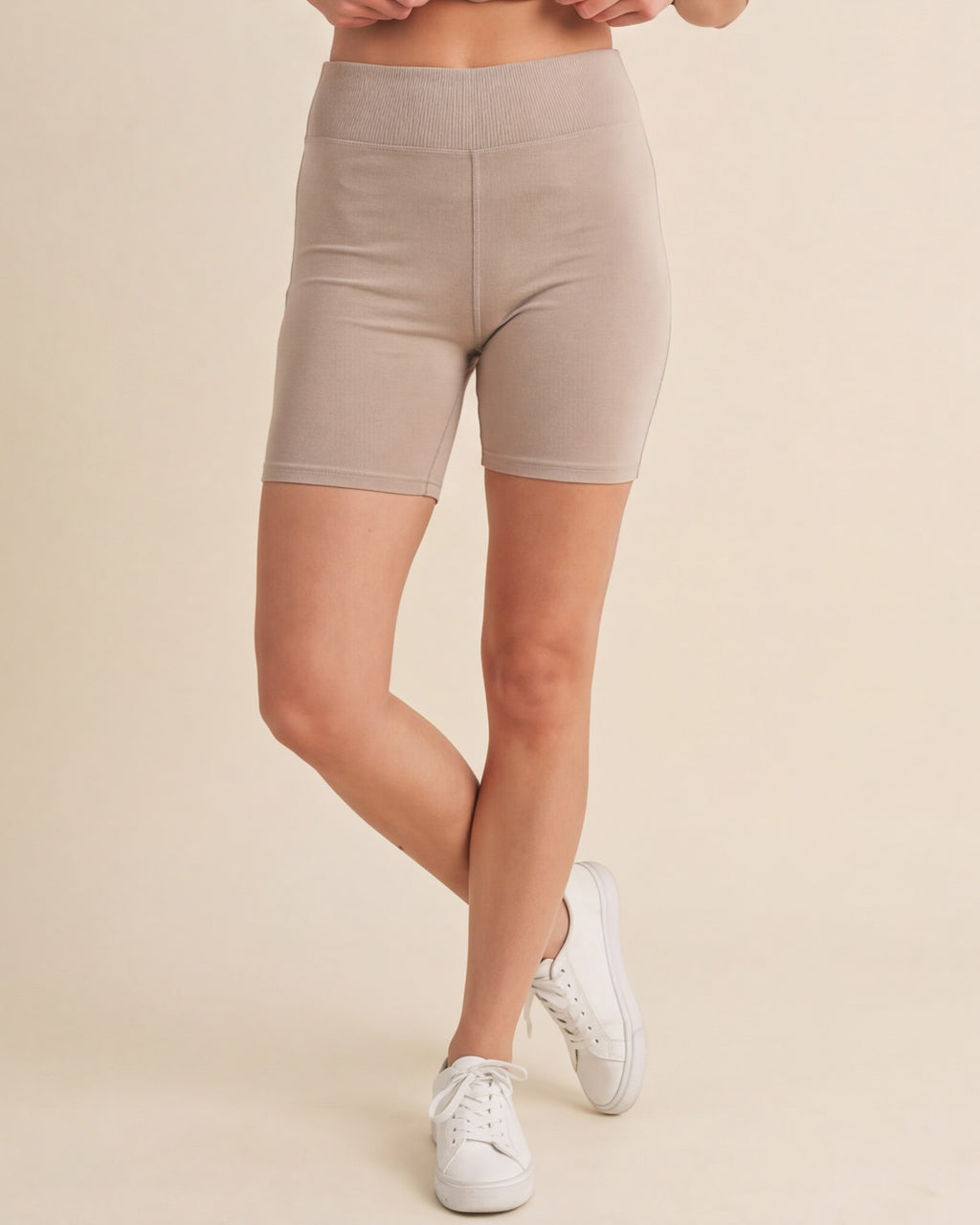 Slow Mornings Short Set | Taupe