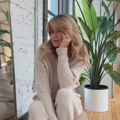 Weekend Waffle Knit Sweater
