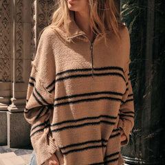 The Ridge Striped Knit Sweater