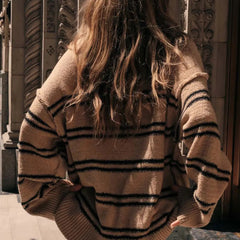 The Ridge Striped Knit Sweater