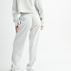 matching ribbed sweats for cozy loungewear outfit
