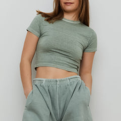 Cotton Cropped Tee