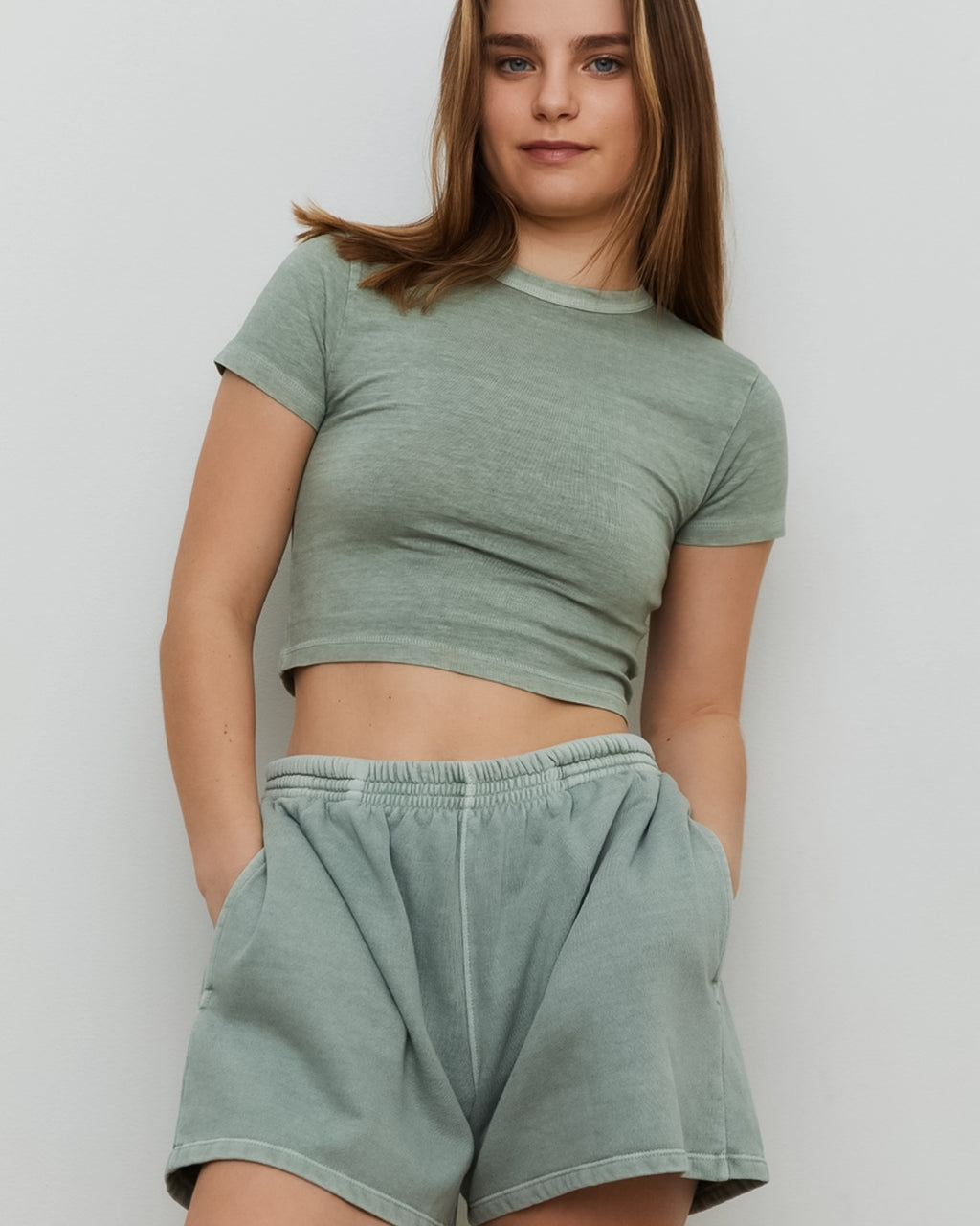 Cotton Cropped Tee