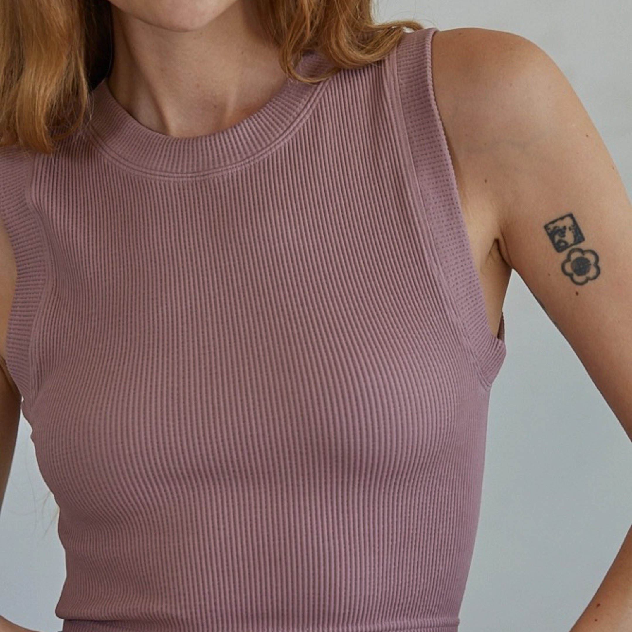 Barely There Seamless Tank | Dusty Lilac
