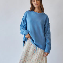 Stay Awhile Oversized Sweater