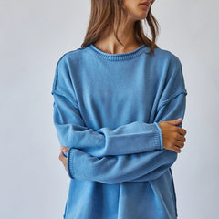 Stay Awhile Oversized Sweater