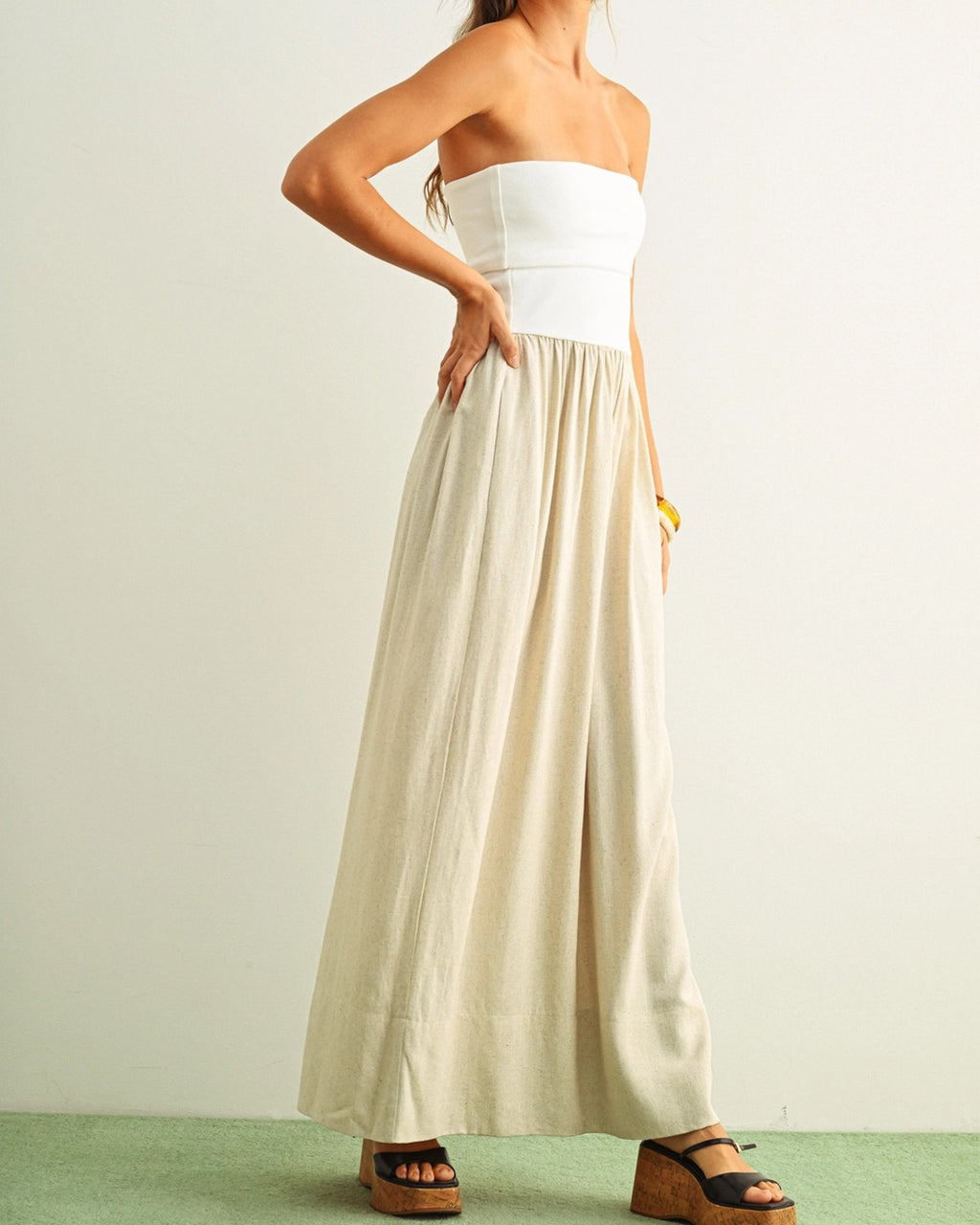 Somewhere Sunny Maxi Dress