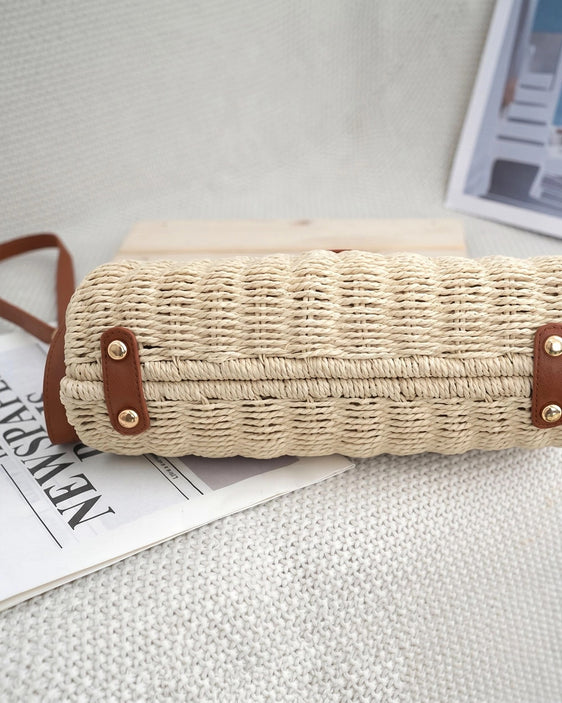 Solstice Straw Crossbody