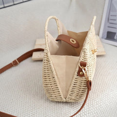 Solstice Straw Crossbody