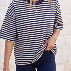 Lived-In Striped Short Sleeve Tee