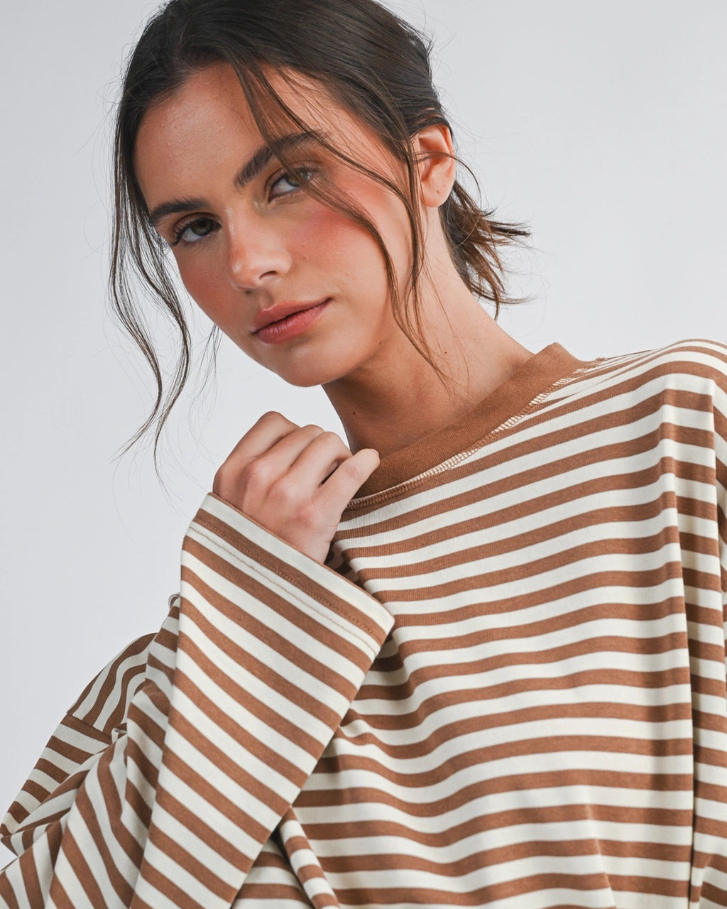 Lived-In Striped Long Sleeve Tee
