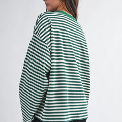 Lived-In Striped Long Sleeve Tee