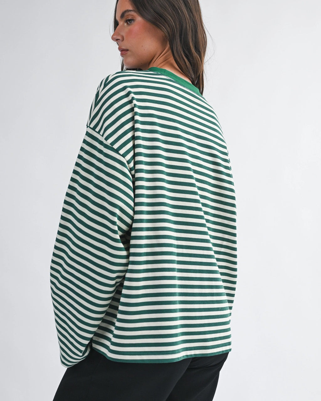 Lived-In Striped Long Sleeve Tee