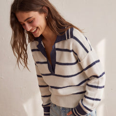 The Weekender Polo Sweater