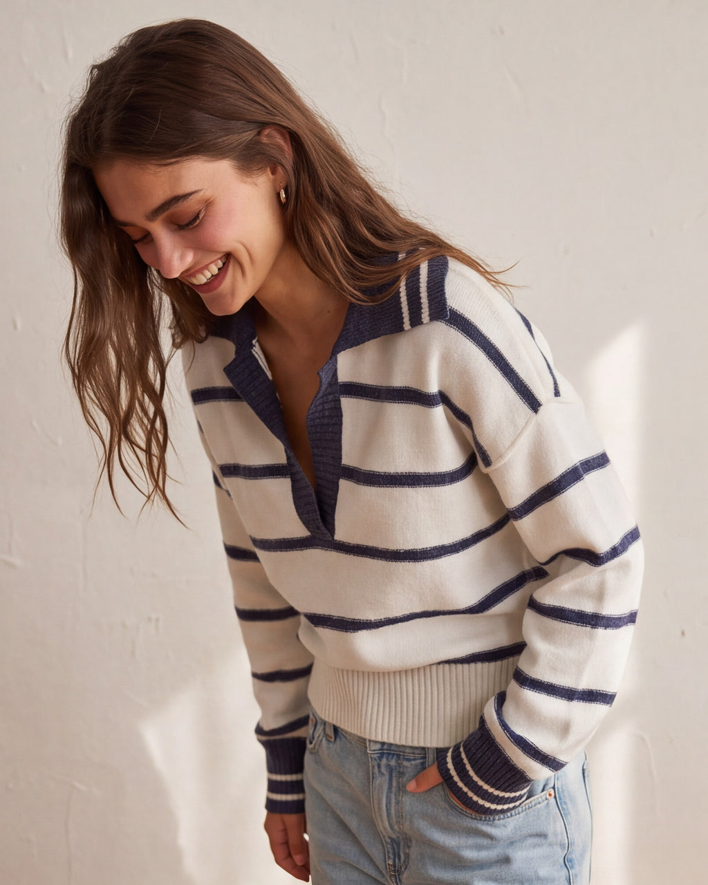 The Weekender Polo Sweater