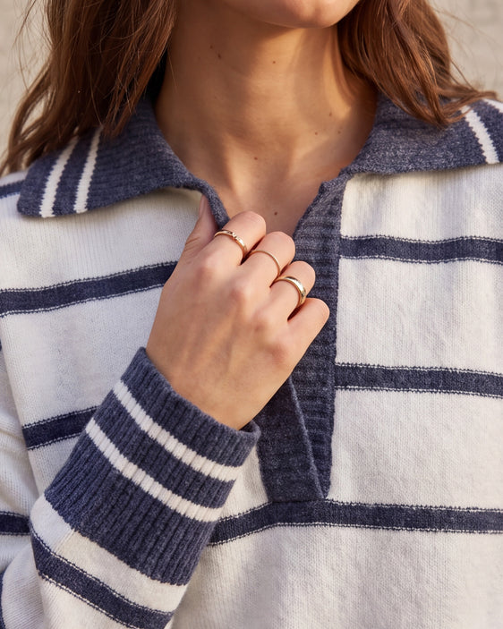 The Weekender Polo Sweater