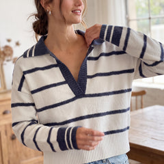 The Weekender Polo Sweater