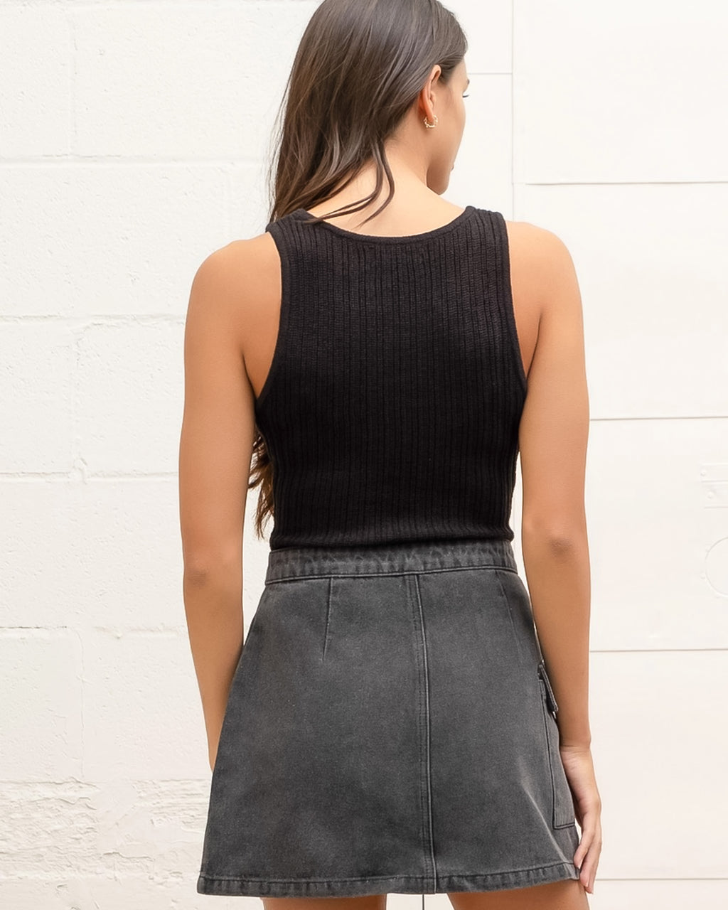 Sweater Tank Top