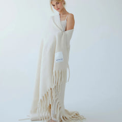 The Reykjavik Throw Blanket - Beige