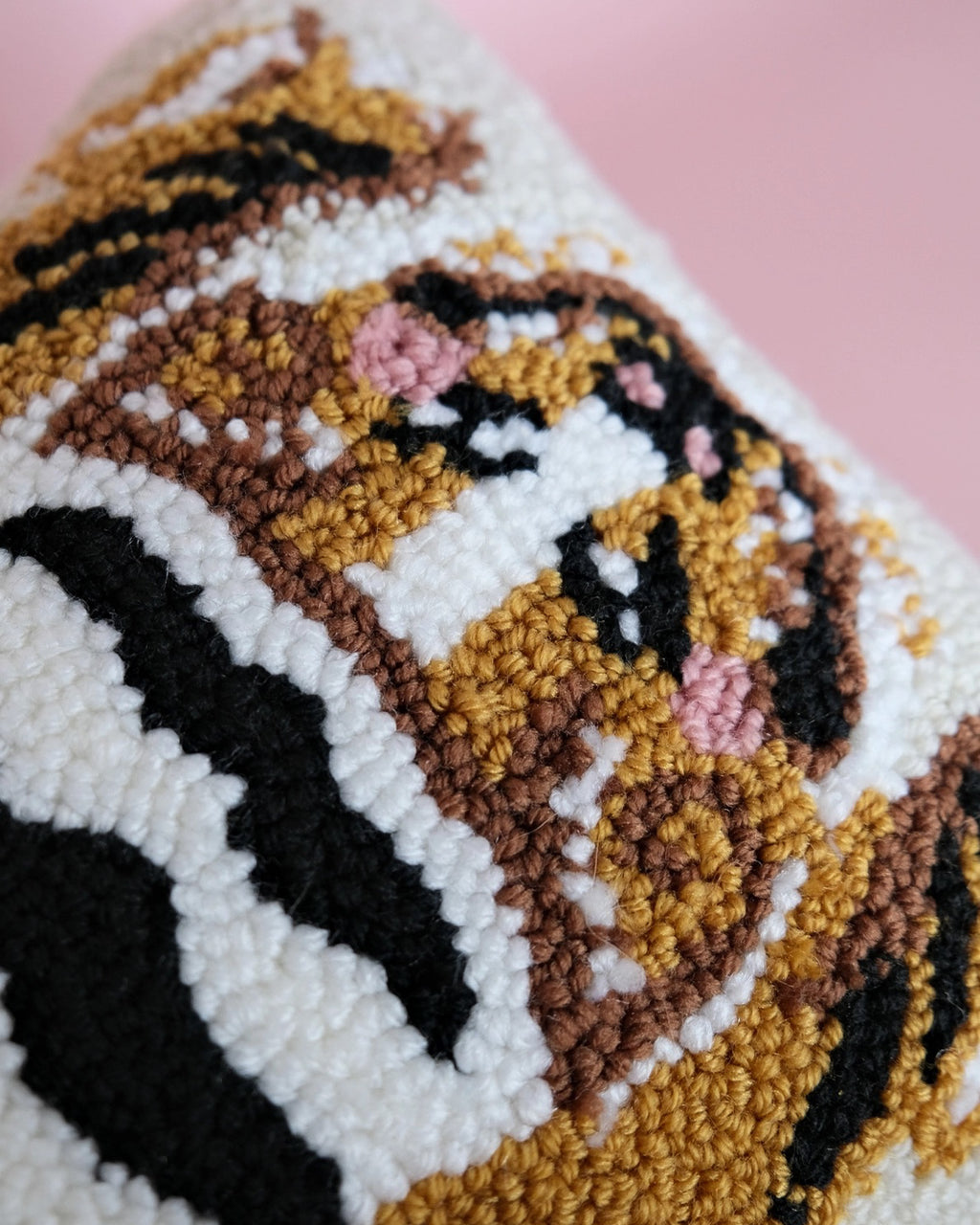 Tibetan Tiger Throw Pillow