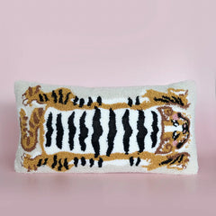 Tibetan Tiger Throw Pillow