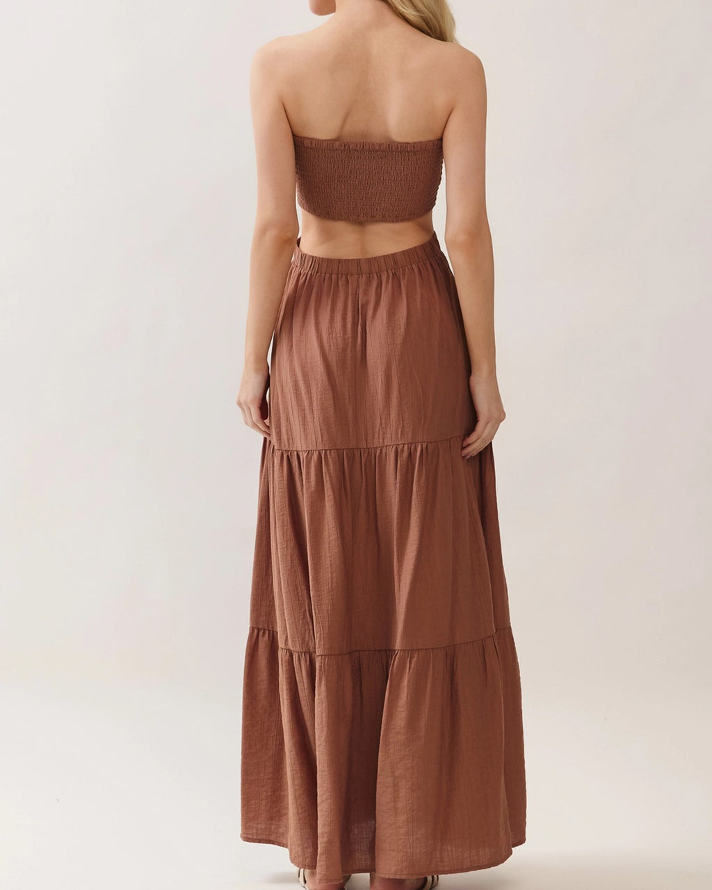 St. Tropez Strapless Maxi Dress