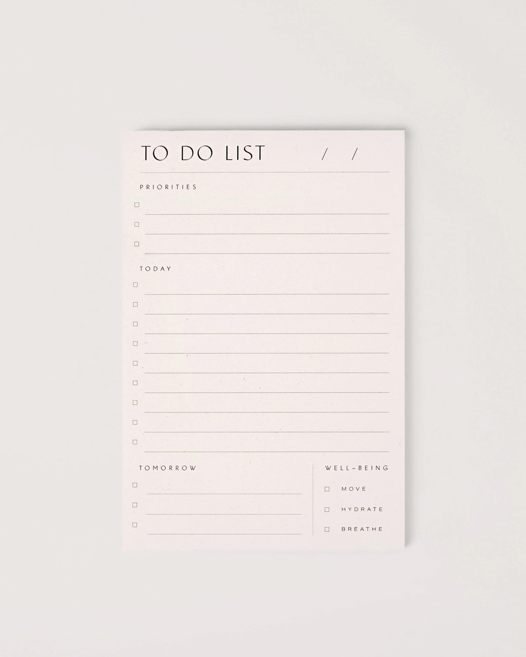 The Daily Focus Pad