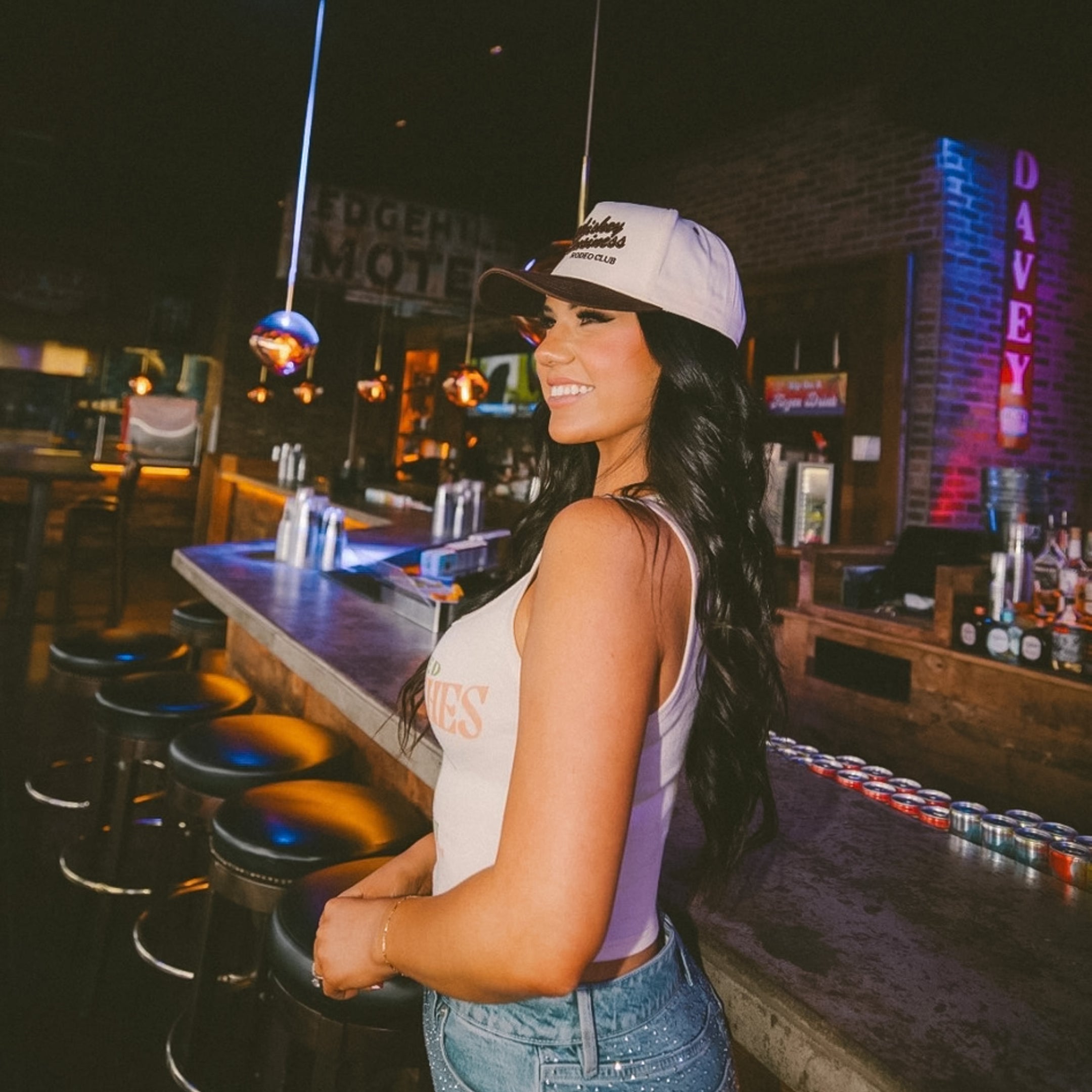 "Whiskey Business" Vintage Trucker Hat