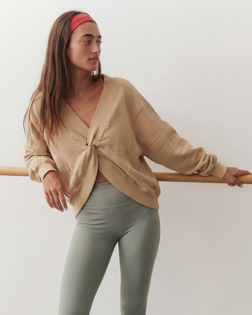 Go-To Twist Front Sweatshirt