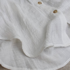 Breezy White Button Down