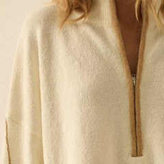 Slow Start Half-Zip Sweater