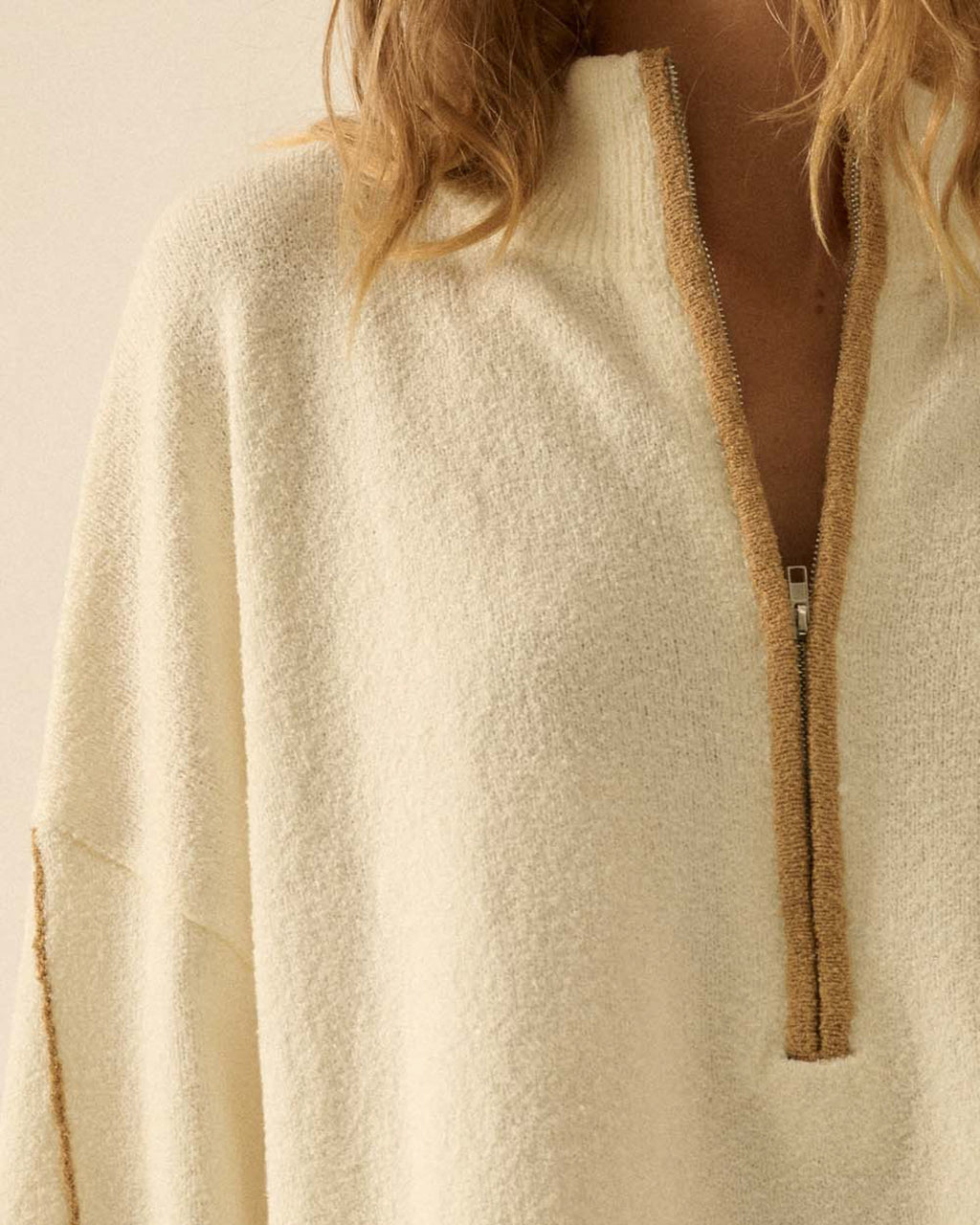 Slow Start Half-Zip Sweater