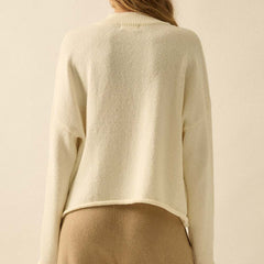 Slow Start Half-Zip Sweater