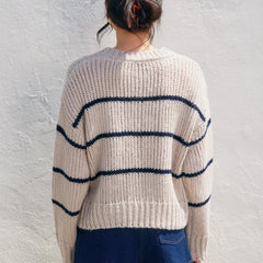 Harbor Stripe Cardigan