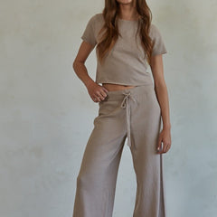 Wellness Wide Leg Lounge Pant