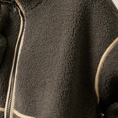 Summit Sherpa Full Zip Jacket | Charcoal