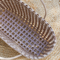 Woven Plastic Tote Bag