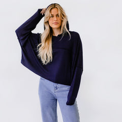 People of Leisure Recycled Hoodie | Navy