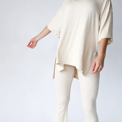 All Weekend Long Pant Set | Oatmeal